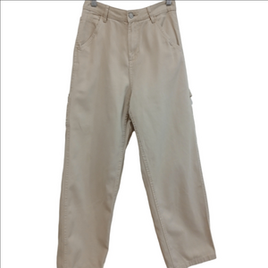 REFUGE Painter Carpenter Jeans CREAM  SZ S (29-30 waist) LIKE NEW